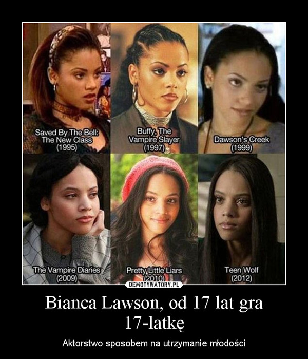 Bianca Lawson, od 17 lat gra 17-latkę – Aktorstwo sposobem na utrzymanie młodości 