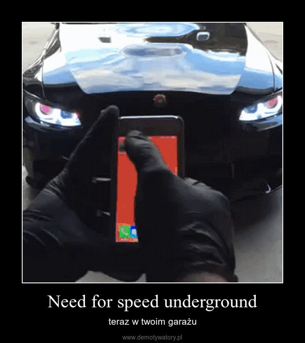 Need for speed underground – teraz w twoim garażu 