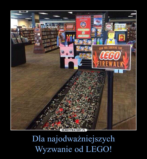 Dla najodważniejszychWyzwanie od LEGO! –  