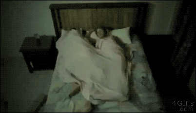 Tak wygląda spanie z kobietą –  