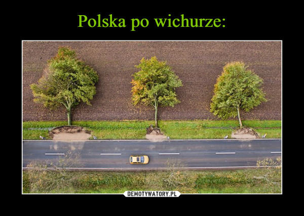 Polska po wichurze:
