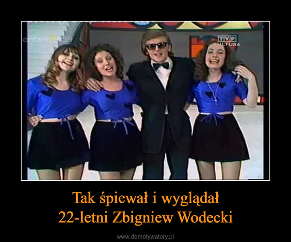 Tak śpiewał i wyglądał22-letni Zbigniew Wodecki –  