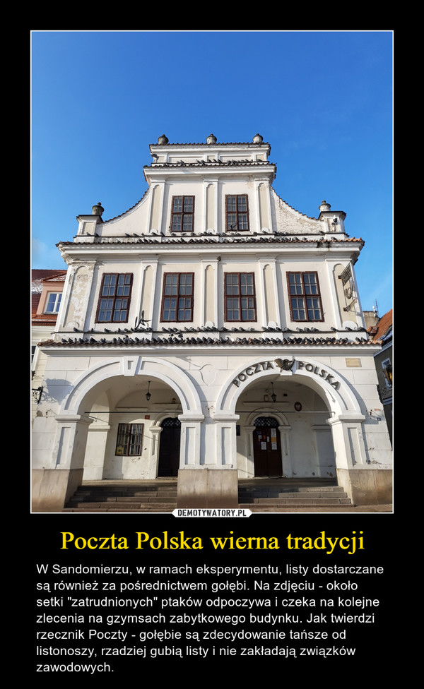 Poczta Polska wierna tradycji