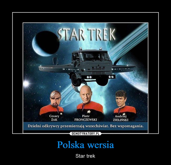 Polska wersia – Star trek 