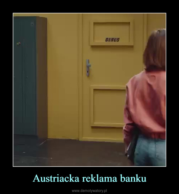 Austriacka reklama banku –  