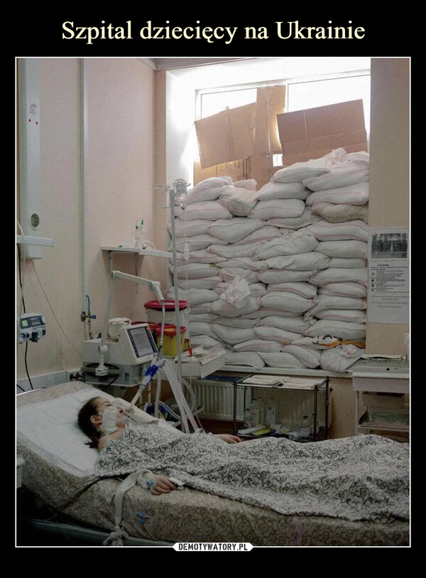 Szpital dziecięcy na Ukrainie