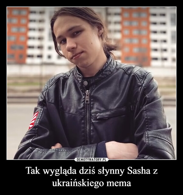 Tak wygląda dziś słynny Sasha z ukraińskiego mema