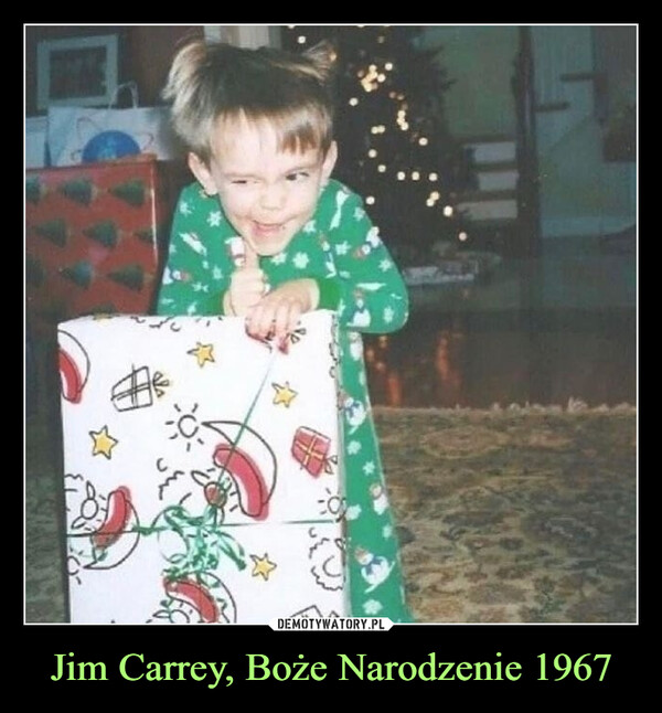Jim Carrey, Boże Narodzenie 1967 –  