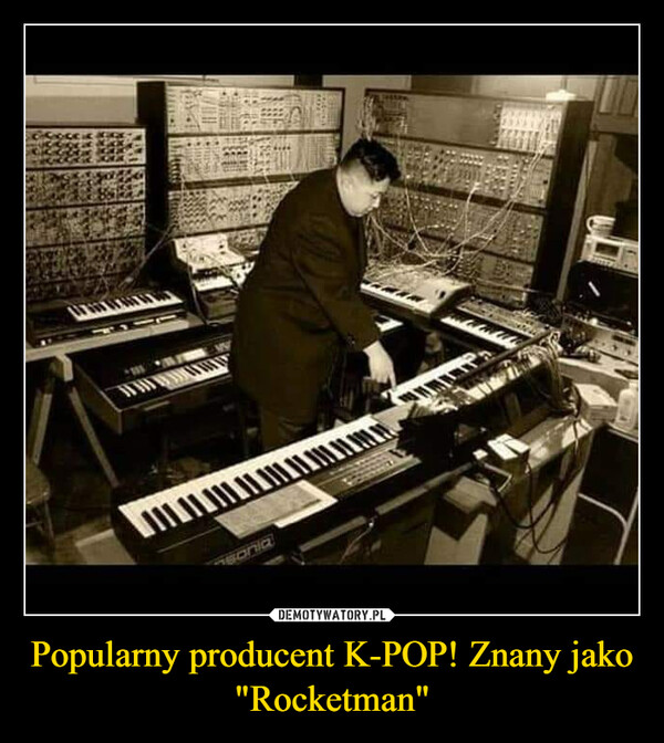 Popularny producent K-POP! Znany jako "Rocketman" –  