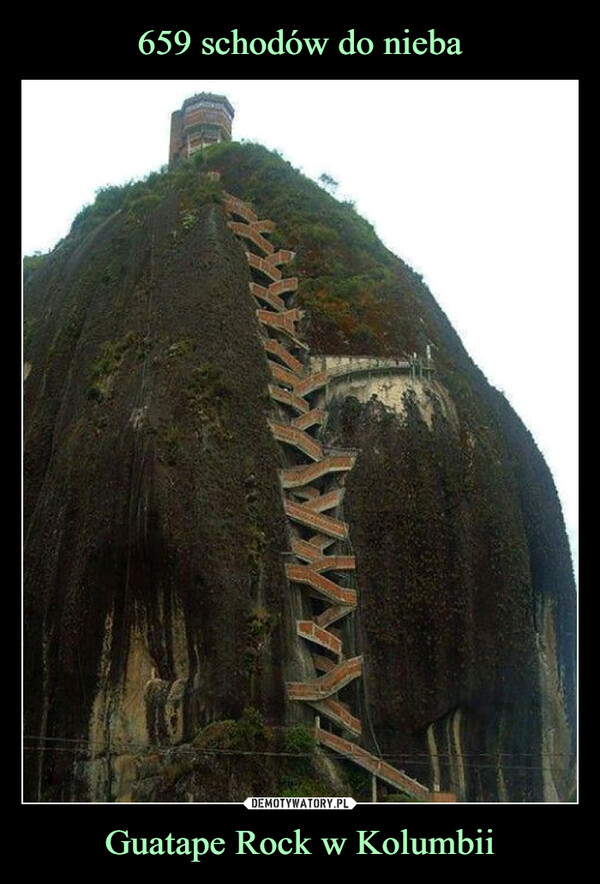 Guatape Rock w Kolumbii –  