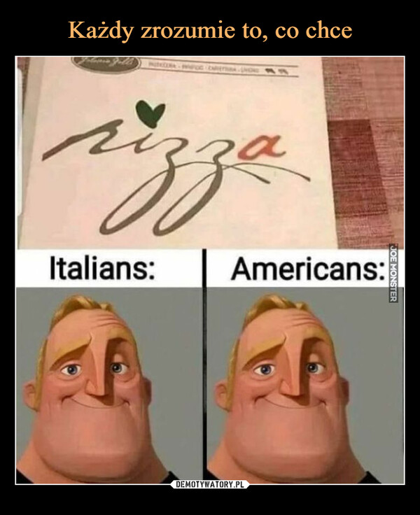  –  Italians: Americans: