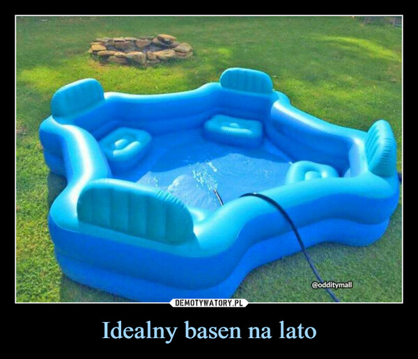Idealny basen na lato –  If you need me this summer,this is where I'll be.@odditymall