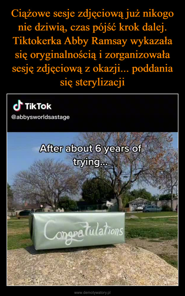  –  TikTok@abbysworldsastageAfter about 6 years oftrying...Congratulations