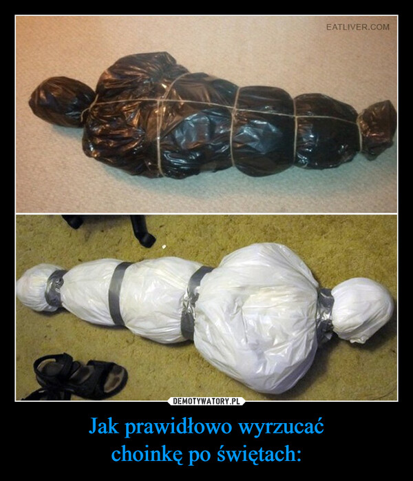 Jak prawidłowo wyrzucaćchoinkę po świętach: –  EATLIVER.COM